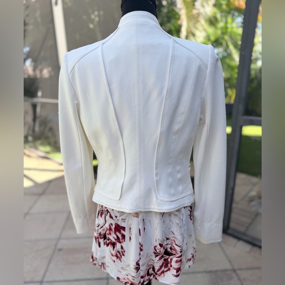 White House Black Market Floral Print Tank Camisole Ecru - Picture 8 of 8